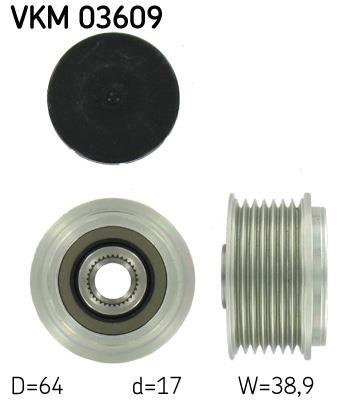Rueda libre alternador SKF ref. VKM 03609